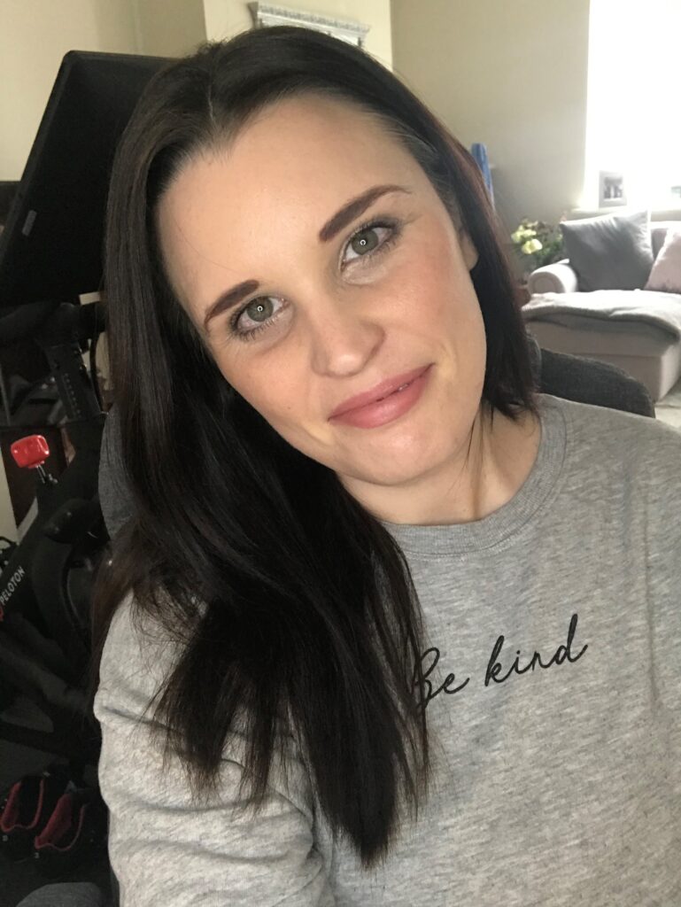 A head and shoulder picture of Catherine after resolving her pain