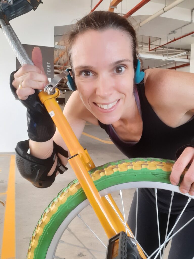 Gemma Mcfall - SIRPA Trained Coach with Unicycle